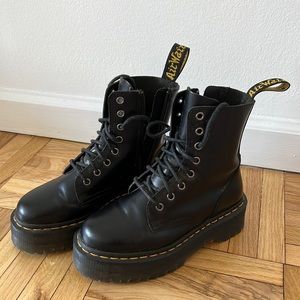 Doc Marten platform boots